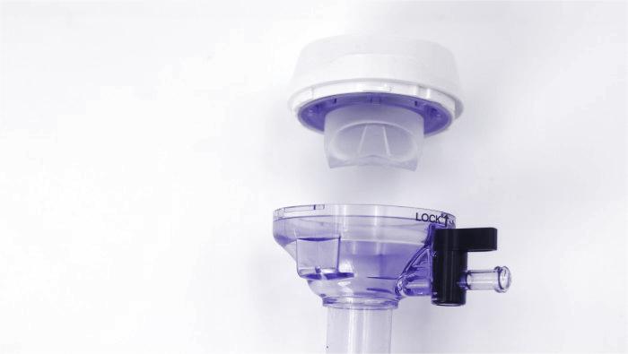 What are the advantages of the split seal retrieval structure design of the trocar device ? (I)